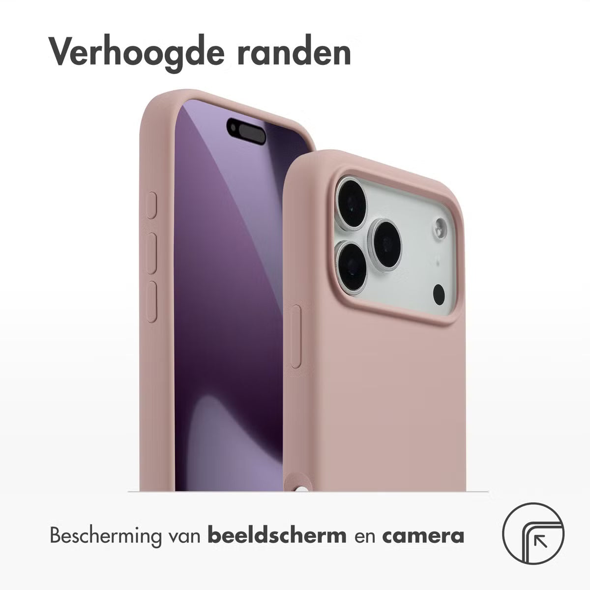 Access Liquid Silicone Backcover with MagSafe for Apple iPhone 17 Pro Max - Rose