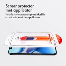 Accezz Gehard Glas Screenprotector + Applicator for Apple iPhone Air 