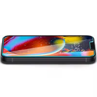 Spigen GLAStR EZ Fit Screenprotector 2 Pack + Applicator for Apple iPhone 13 / 13 Pro / 14 / 16e