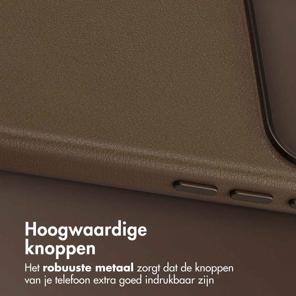 Access MagSafe Leather Backcover for Apple iPhone 17 Pro - Coffee 