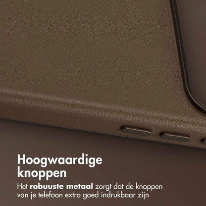 Access MagSafe Leather Backcover for Apple iPhone 17 Pro - Coffee 