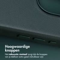 Access MagSafe Leather Backcover for Apple iPhone 16 Pro - Cedar Green