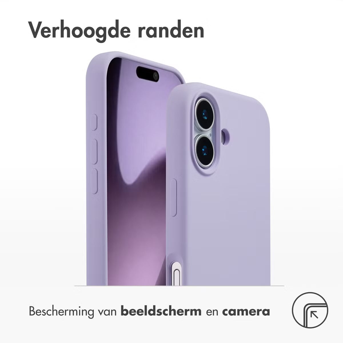 Access Liquid Silicone Backcover with MagSafe for Apple iPhone 17 - Paars