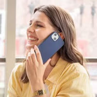 Access Liquid Silicone Backcover with MagSafe for Apple iPhone 16 Pro Max - Donkerblauw