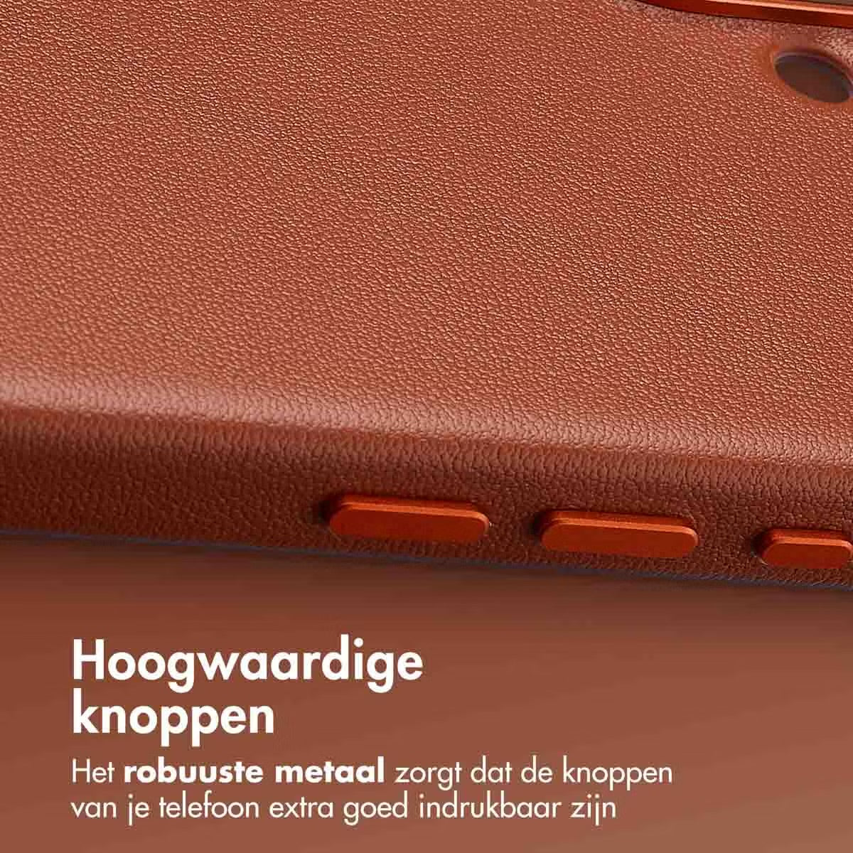 Access MagSafe Leather Backcover for Apple iPhone 16 - Sienna Brown