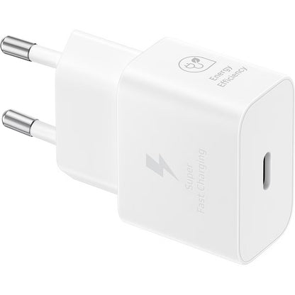 Samsung Originele 25W Efficiency Adapter met USB-C naar USB-C cable - 1 meter - Wit