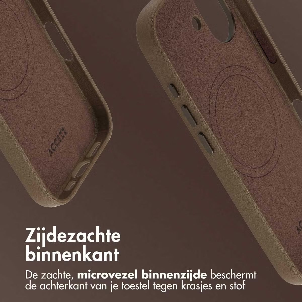 Access MagSafe Leather Backcover for Apple iPhone 17 - Coffee 