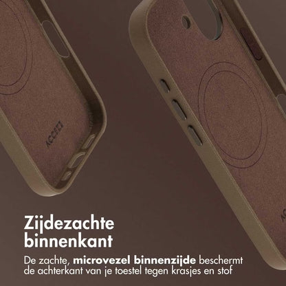 Access MagSafe Leather Backcover for Apple iPhone 17 - Coffee 