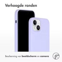 Access Liquid Silicone Backcover for Apple iPhone 15 - Paars