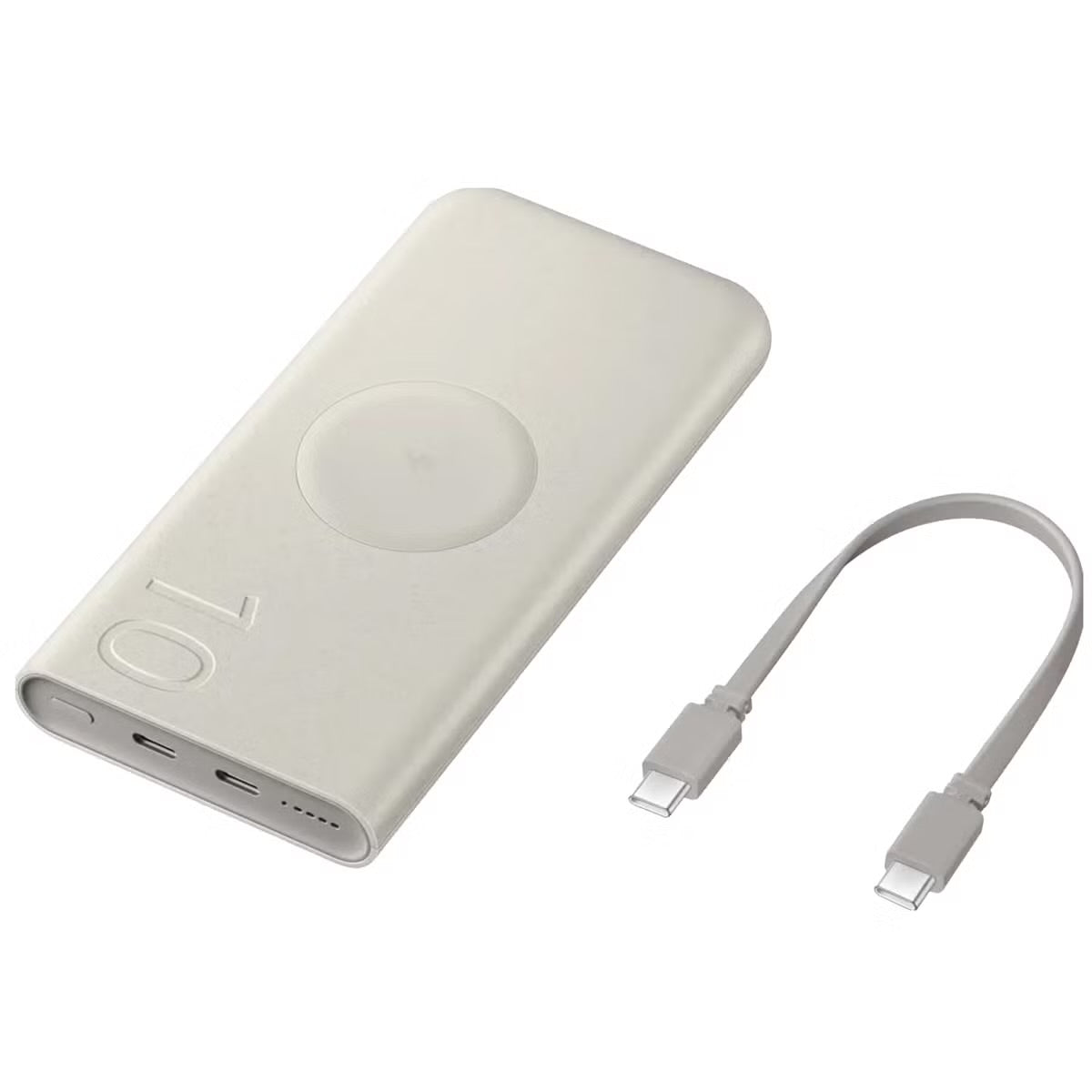 Samsung Galaxy Battery Pack 10,000 mAh - Draadloze powerbank - 2x USB-C - Beige