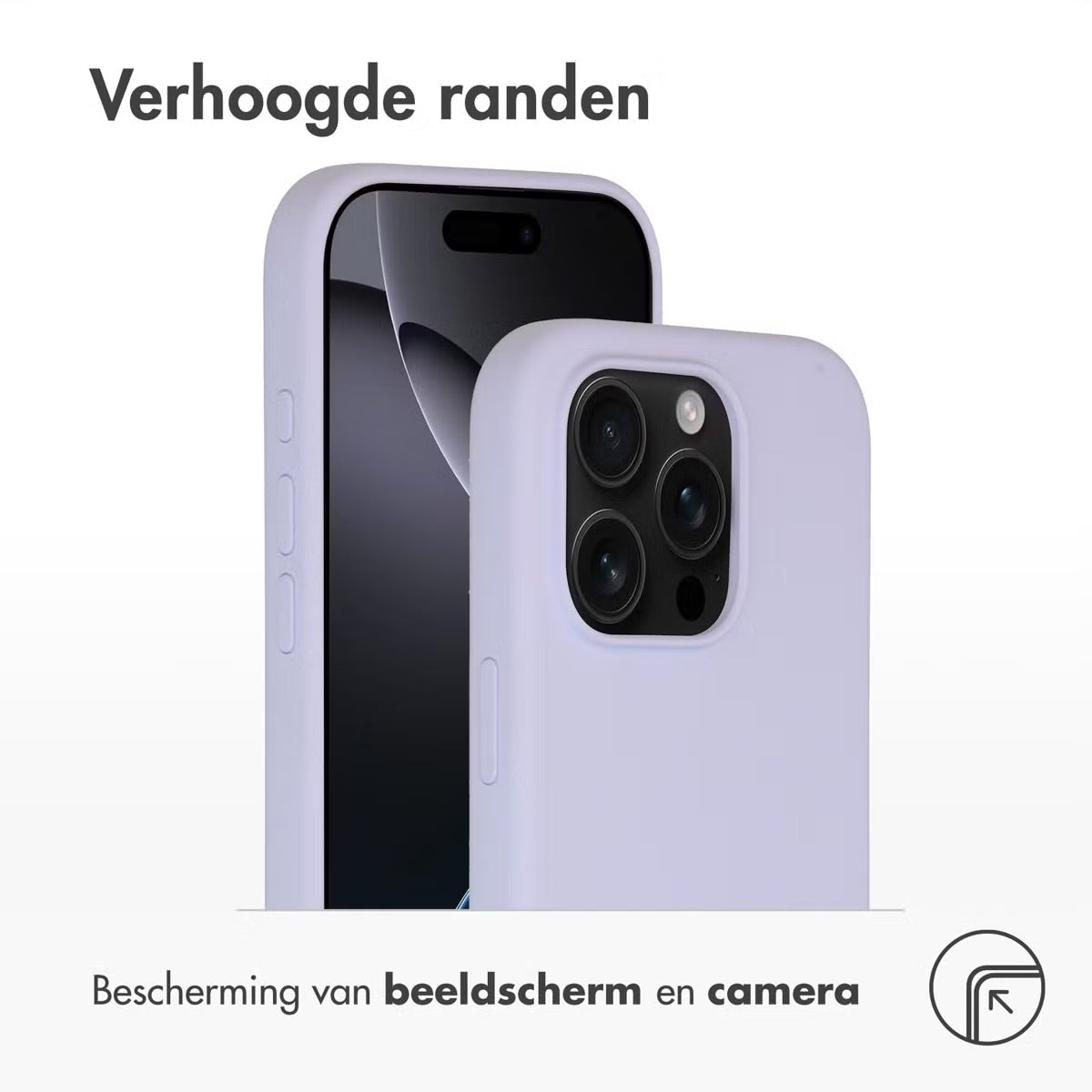 Access Liquid Silicone Backcover with MagSafe for Apple iPhone 16 Pro - Paars