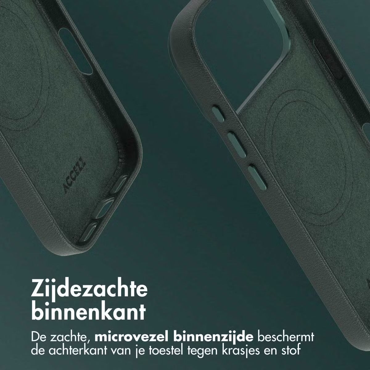 Access MagSafe Leather Backcover for Apple iPhone 17 Pro - Cedar Green 