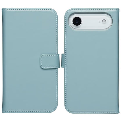 Selencia Echt Leren Bookcase for Apple iPhone Air - Air Blue