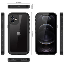 Redpepper Dot Plus Waterproof Backcover for Apple iPhone 12 - Black