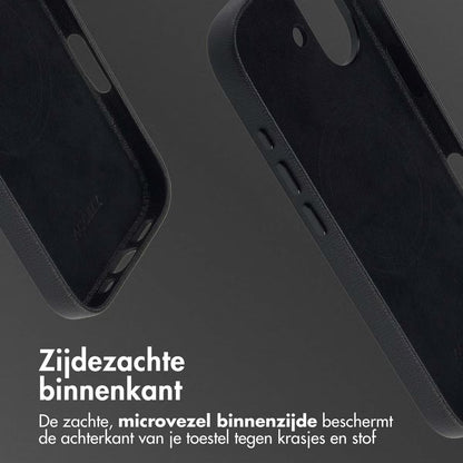 Access MagSafe Leather Backcover for Apple iPhone 17 - Onyx Black 