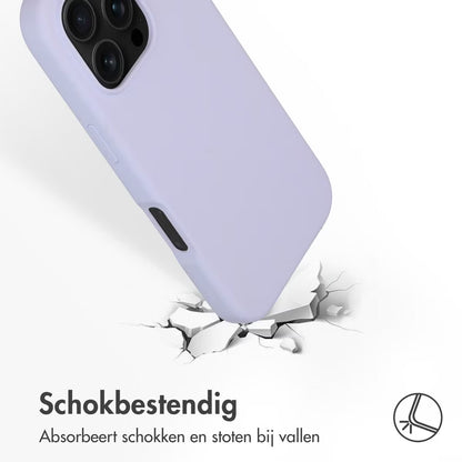 Access Liquid Silicone Backcover with MagSafe for Apple iPhone 16 Pro - Paars