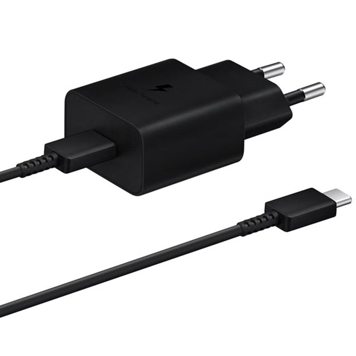 Samsung Originele Power Adapter met USB-C cable - Oplader - USB-C aansluiting - Fast Charge - 15 Watt - 1 meter - Black