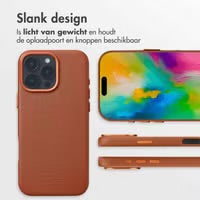 Access MagSafe Leather Backcover for Apple iPhone 16 Pro Max - Sienna Brown