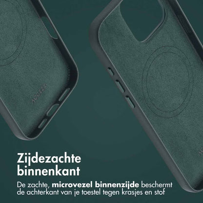 Access MagSafe Leather Backcover for Apple iPhone 16 Pro Max - Cedar Green