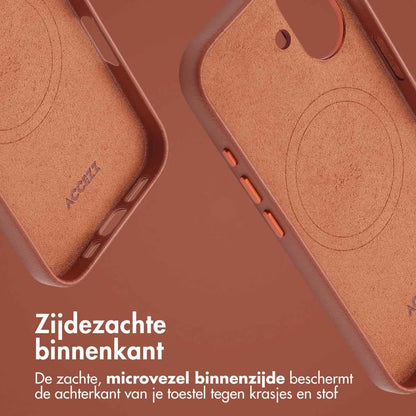 Access MagSafe Leather Backcover for Apple iPhone 16 - Sienna Brown