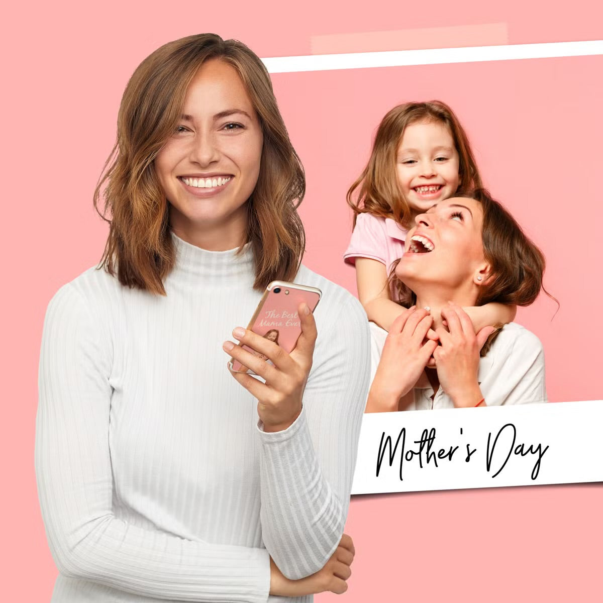 Ontwerp je eigen Apple iPhone 13 Mini gel casesje - Black