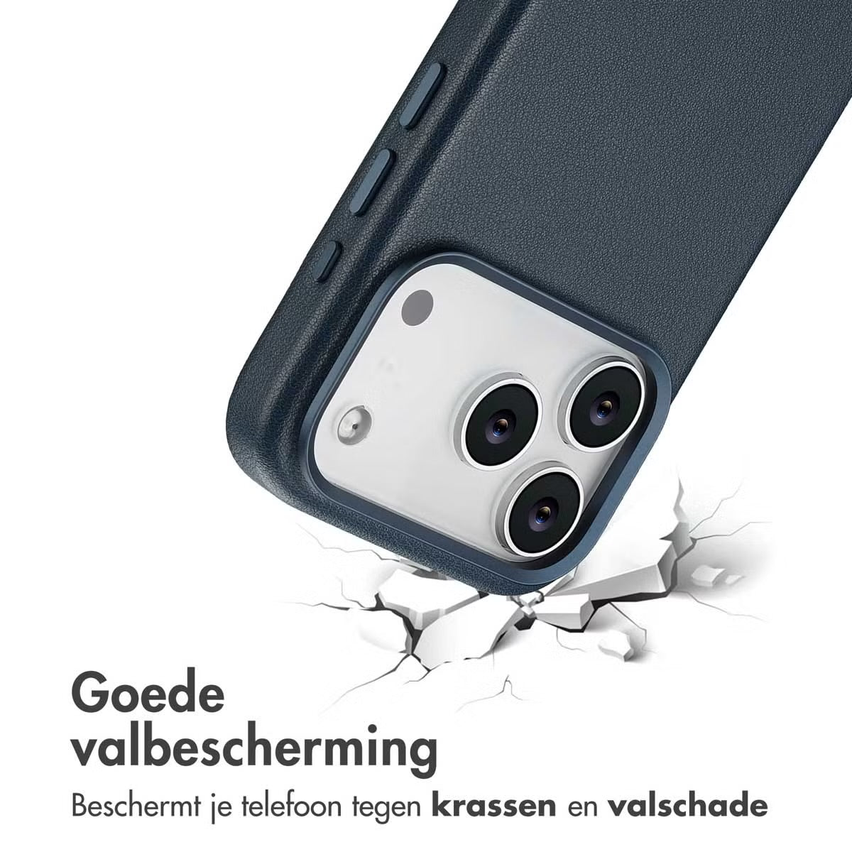 Access MagSafe Leather Backcover for Apple iPhone 17 Pro - Nightfall Blue 