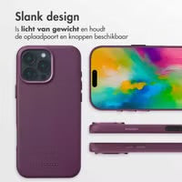 Access MagSafe Leather Backcover for Apple iPhone 16 Pro Max - Heath Purple