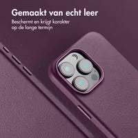 Access MagSafe Leather Backcover for Apple iPhone 16 Pro Max - Heath Purple