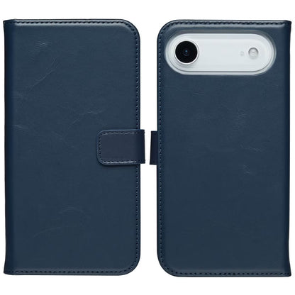 Selencia Echt Leren Bookcase for Apple iPhone Air - Blue