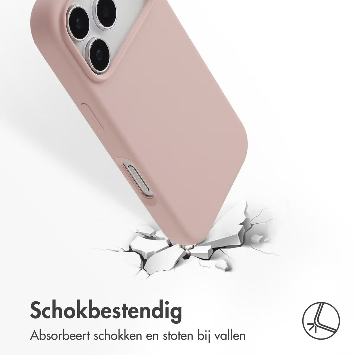 Access Liquid Silicone Backcover with MagSafe for Apple iPhone 17 Pro - Rose 