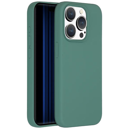 Access Liquid Silicone Backcover with MagSafe for Apple iPhone 15 Pro - Donkergroen