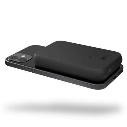 Zens Magnetic power bank meets standard - Used for MagSafe en Qi2 - 4,000 mAh - Black