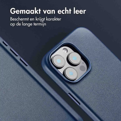 Access MagSafe Leather Backcover for Apple iPhone 16 Pro Max - Nightfall Blue