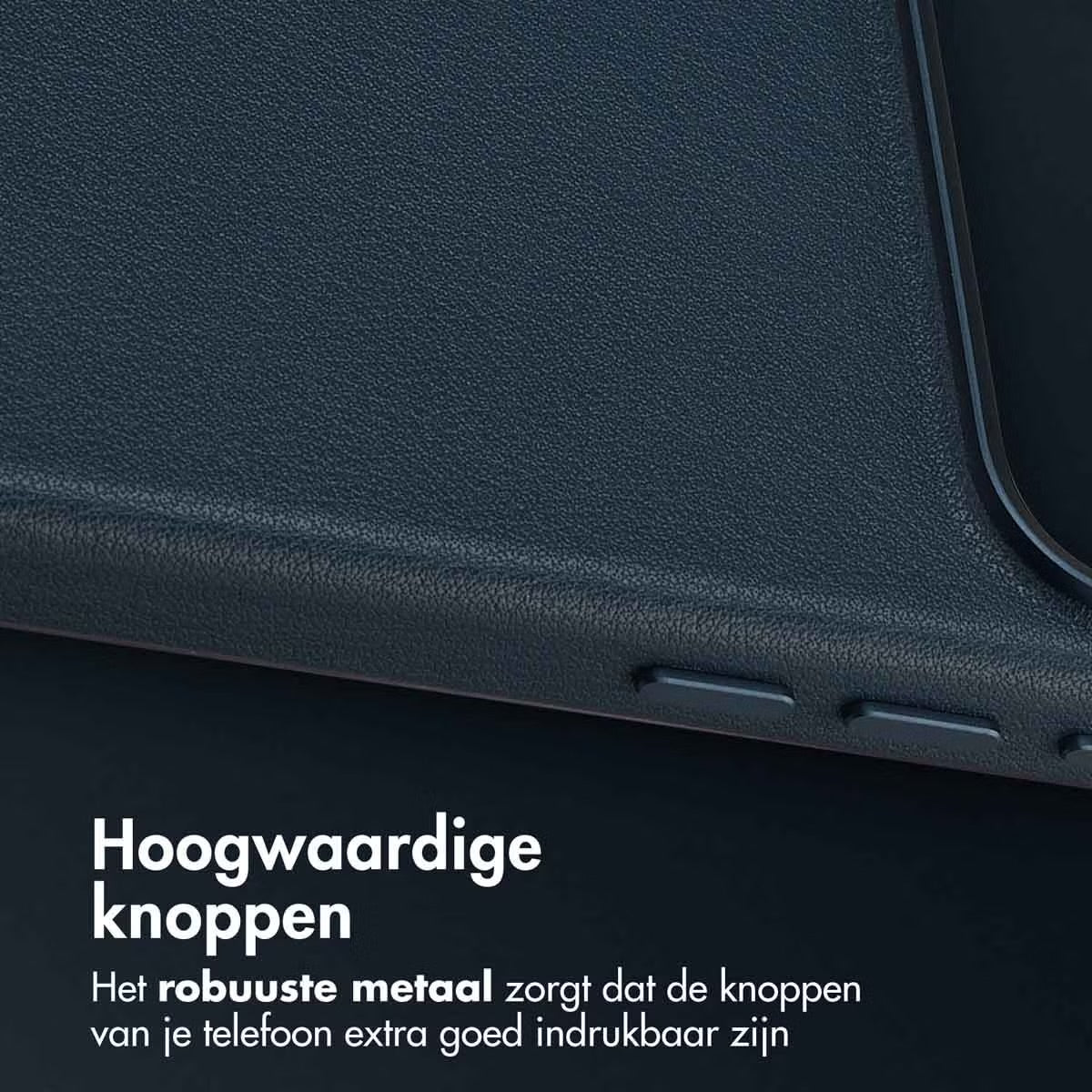 Access MagSafe Leather Backcover for Apple iPhone 17 Pro - Nightfall Blue 