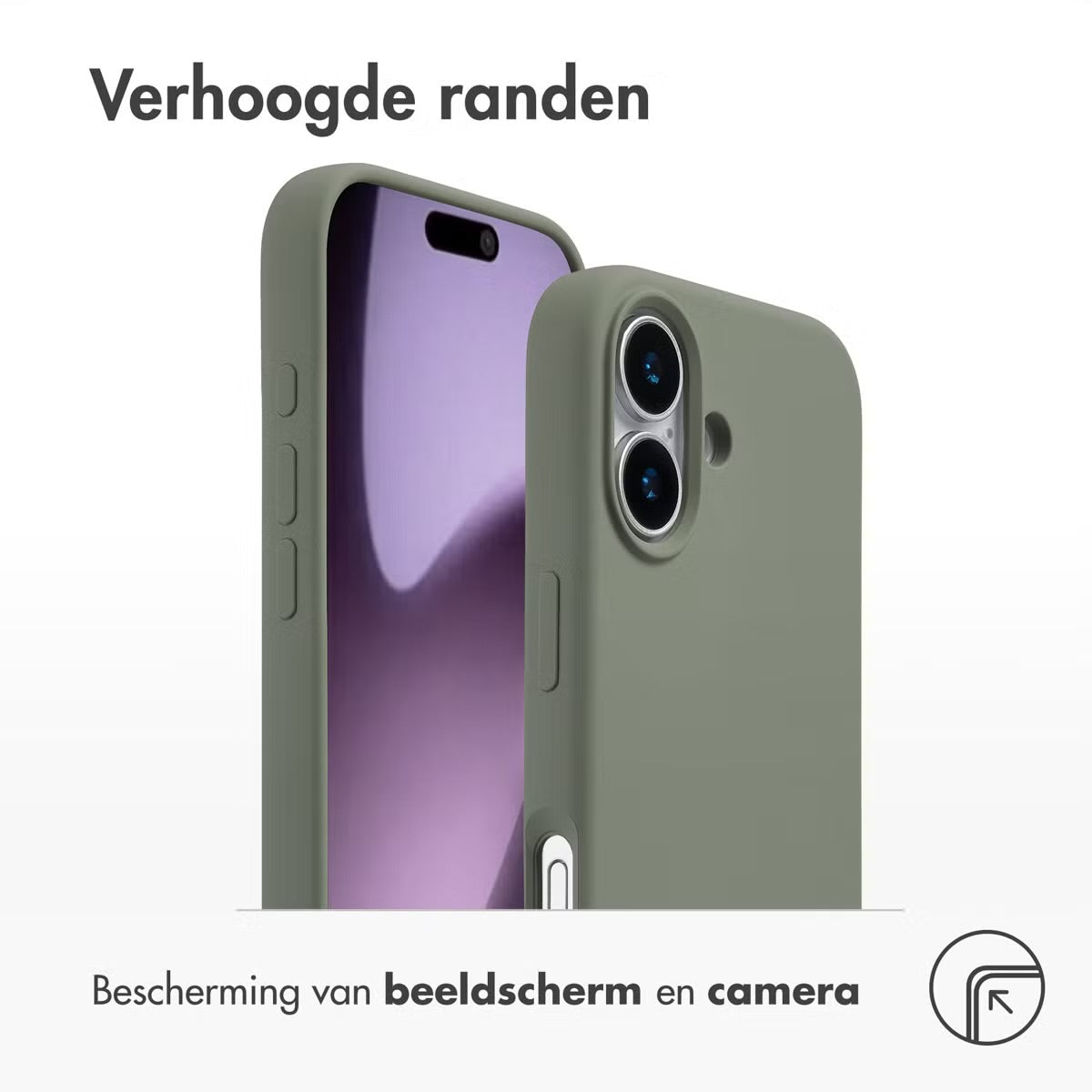 Access Liquid Silicone Backcover with MagSafe for Apple iPhone 17 - Cooper Green