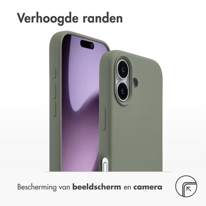 Access Liquid Silicone Backcover with MagSafe for Apple iPhone 17 - Cooper Green