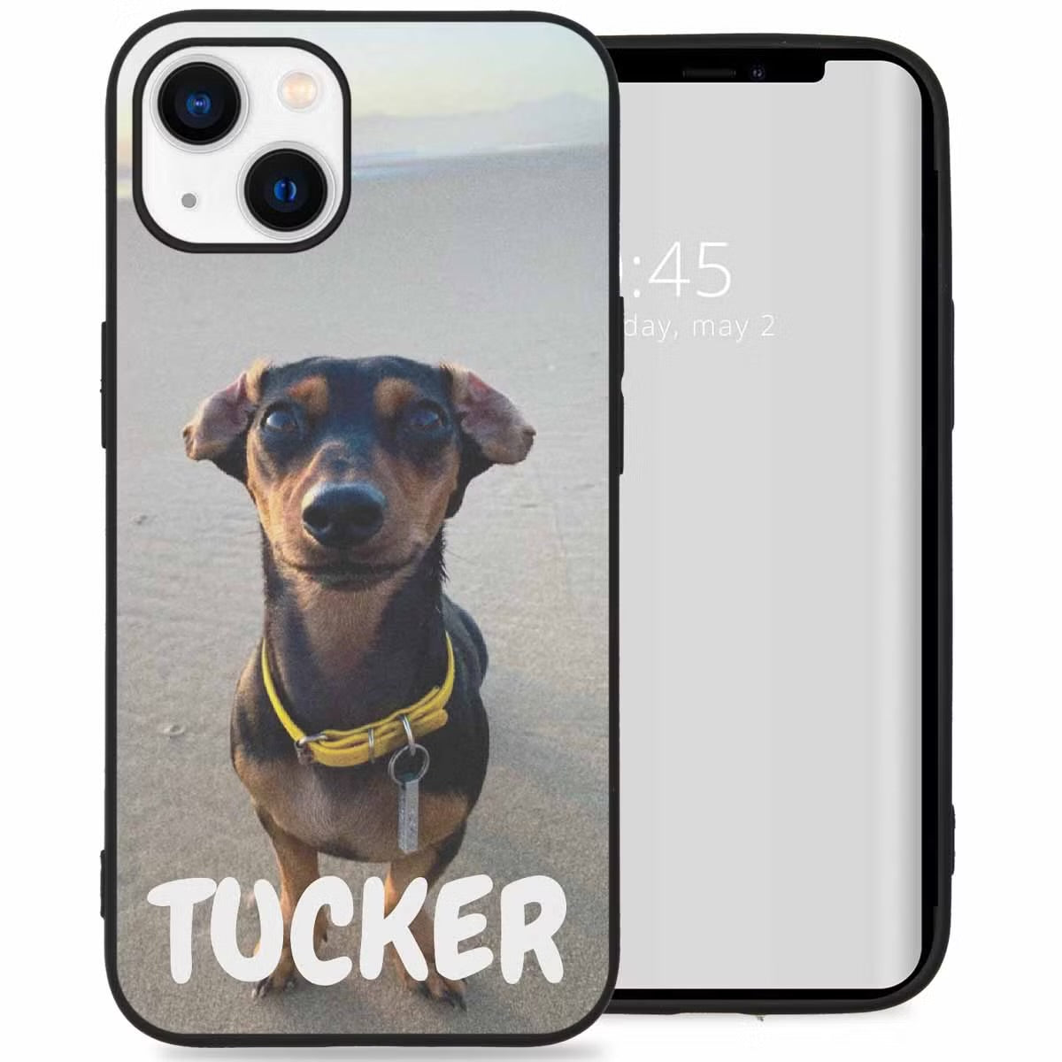 Ontwerp je eigen Apple iPhone 13 Mini gel casesje - Black