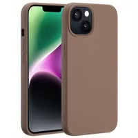 Access Liquid Silicone Backcover with MagSafe for Apple iPhone 14 - Lichtbruin