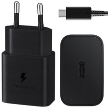 Samsung Originele Power Adapter met USB-C cable - Oplader - USB-C aansluiting - Fast Charge - 15 Watt - 1 meter - Black