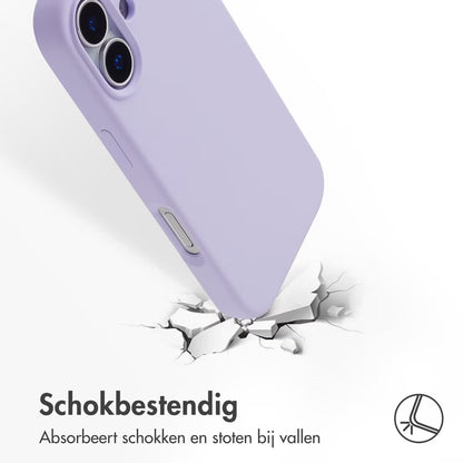 Access Liquid Silicone Backcover with MagSafe for Apple iPhone 17 - Paars