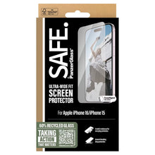 SAFE by PanzerGlass Ultra-Wide Fit Screenprotector for Apple iPhone 16