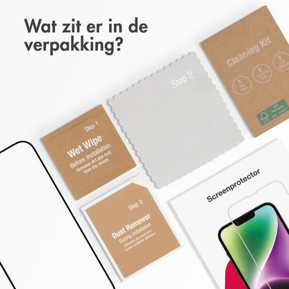 Accezz Gehard Glas Full Cover Screenprotector for Apple iPhone Air